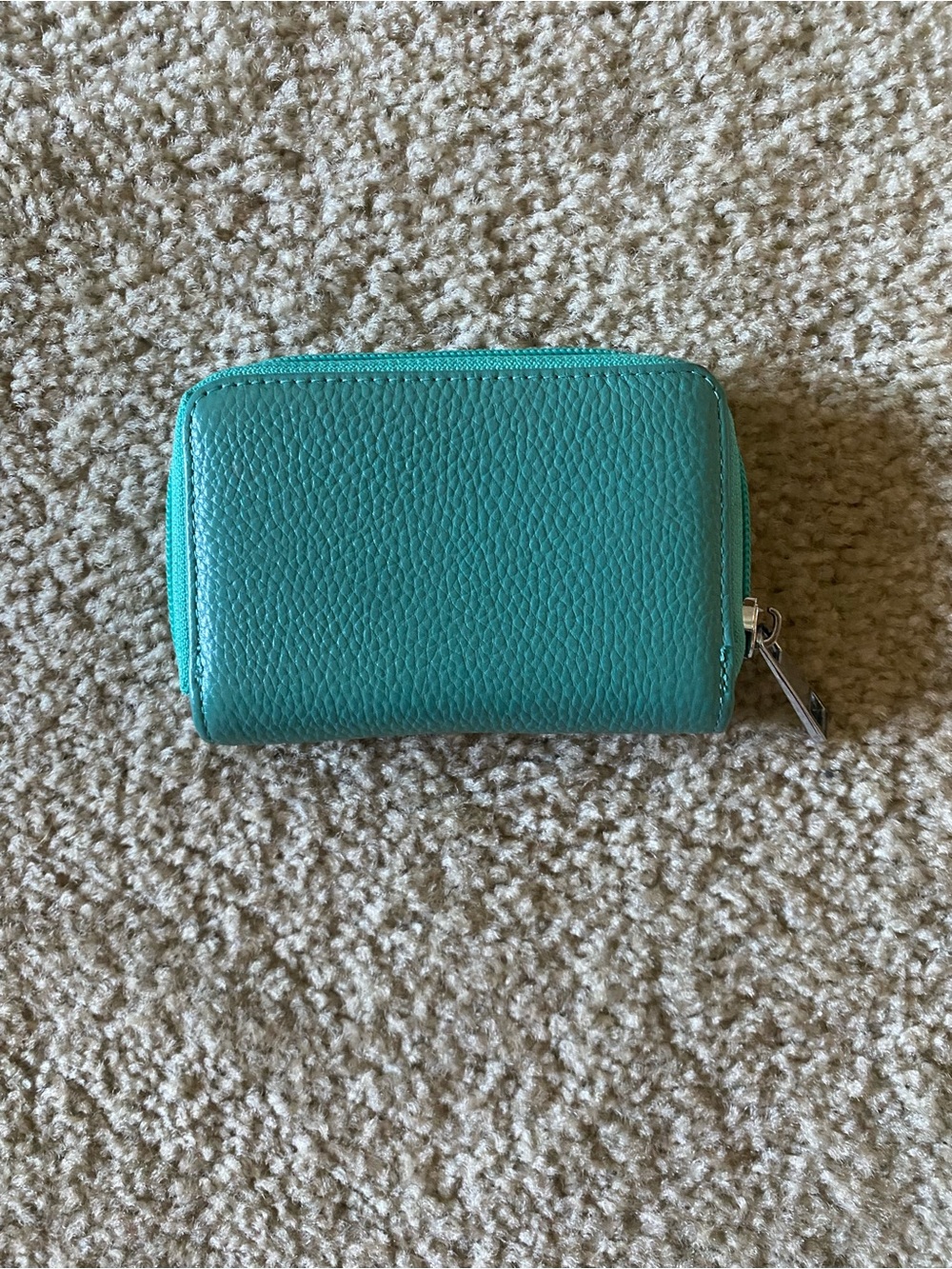 Women's Teal Zip Wallet - Brand Unspecified